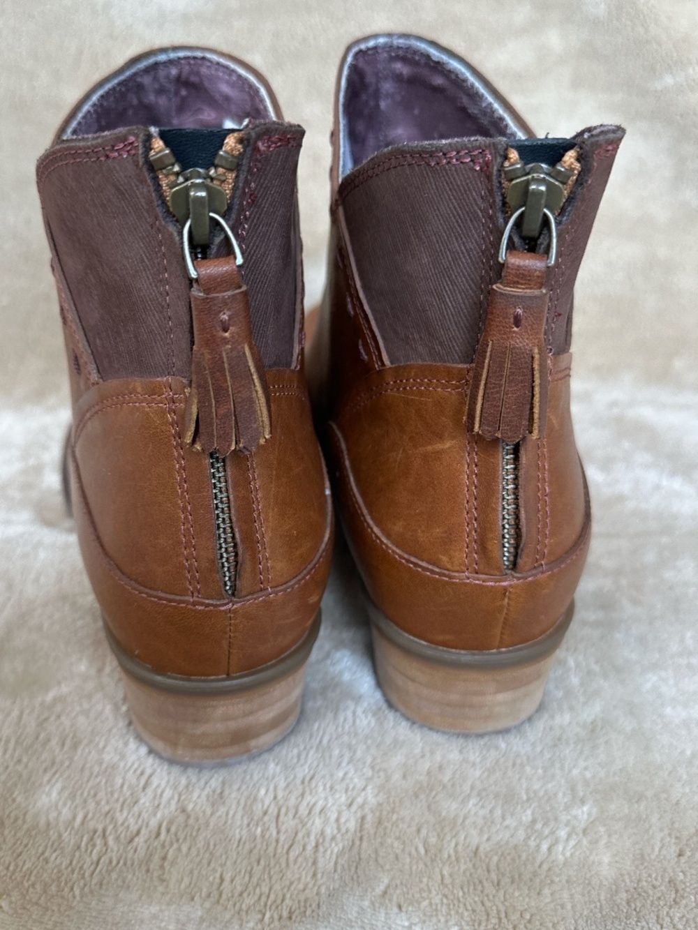 Chaco Catalina Mid Women’s Brown Boots Size 8 - Picture 5 of 8
